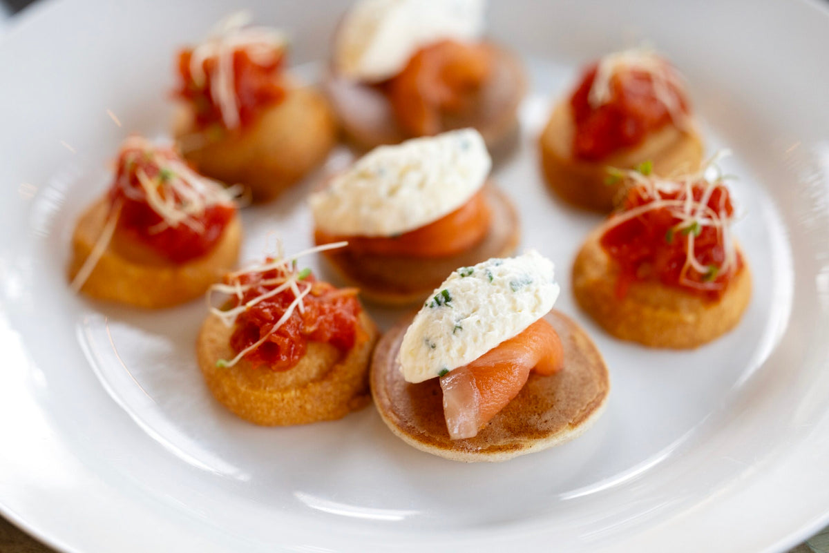Aurum Michelin-star canapé pairing