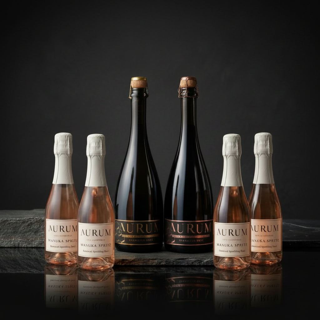 aurum bundle 2 x sparklings 4 x manuka spritz
